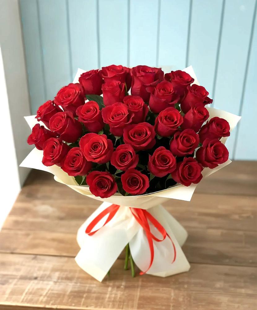 Букет 29 Красных роз в Липках