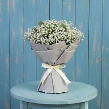 Букет цветов из:  Гипсофила в Липках