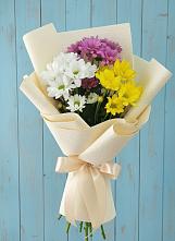 Букет цветов из:  Хризантемы в Липках