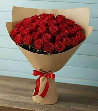 Букет Красные розы Милано в Липках