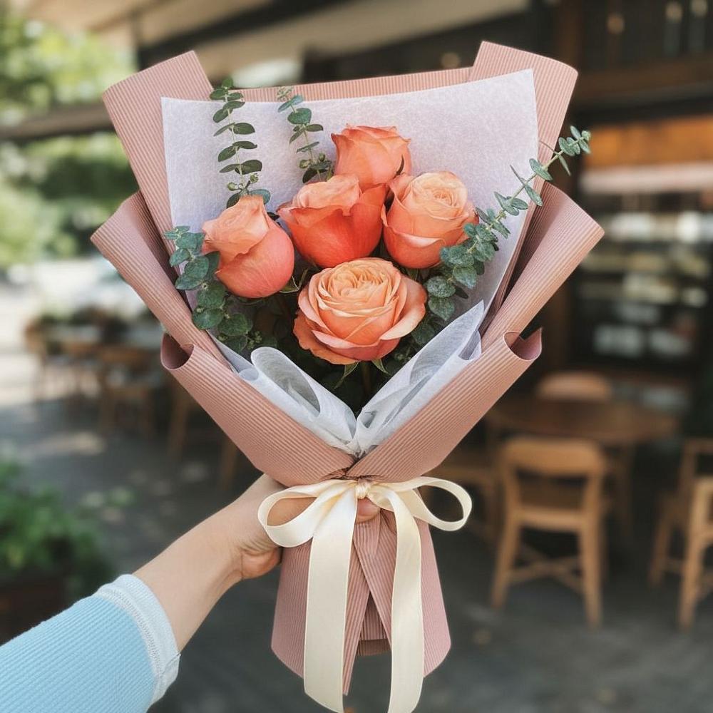 Букет цветов из: Розы в Липках