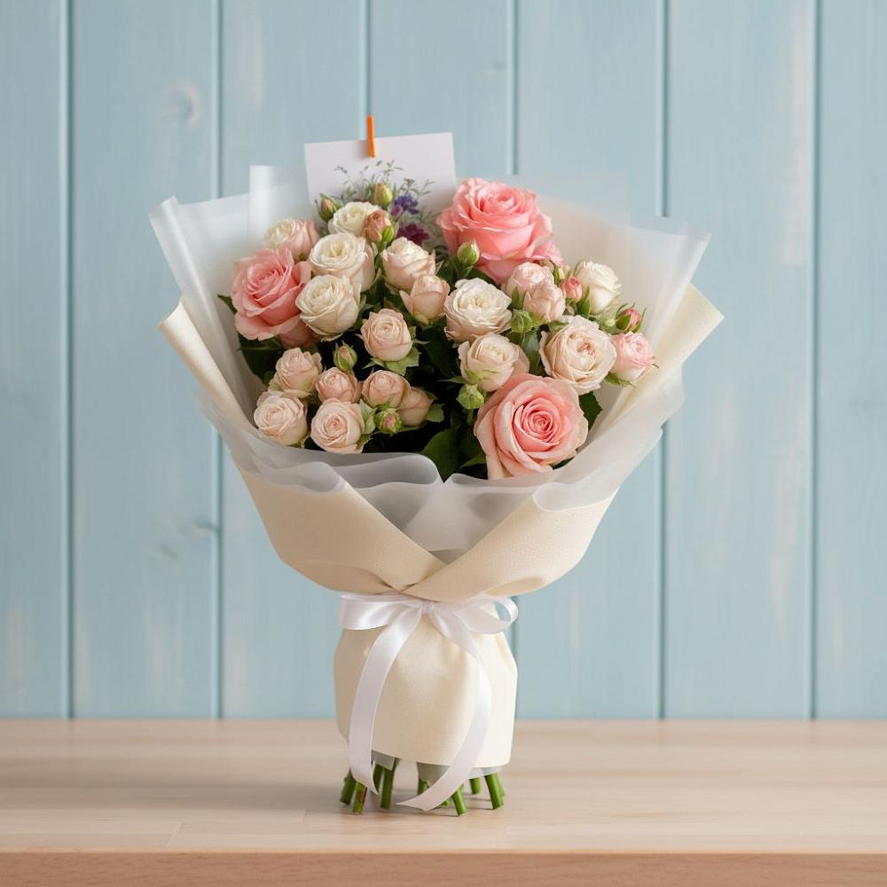 Букет цветов из: Розы в Липках