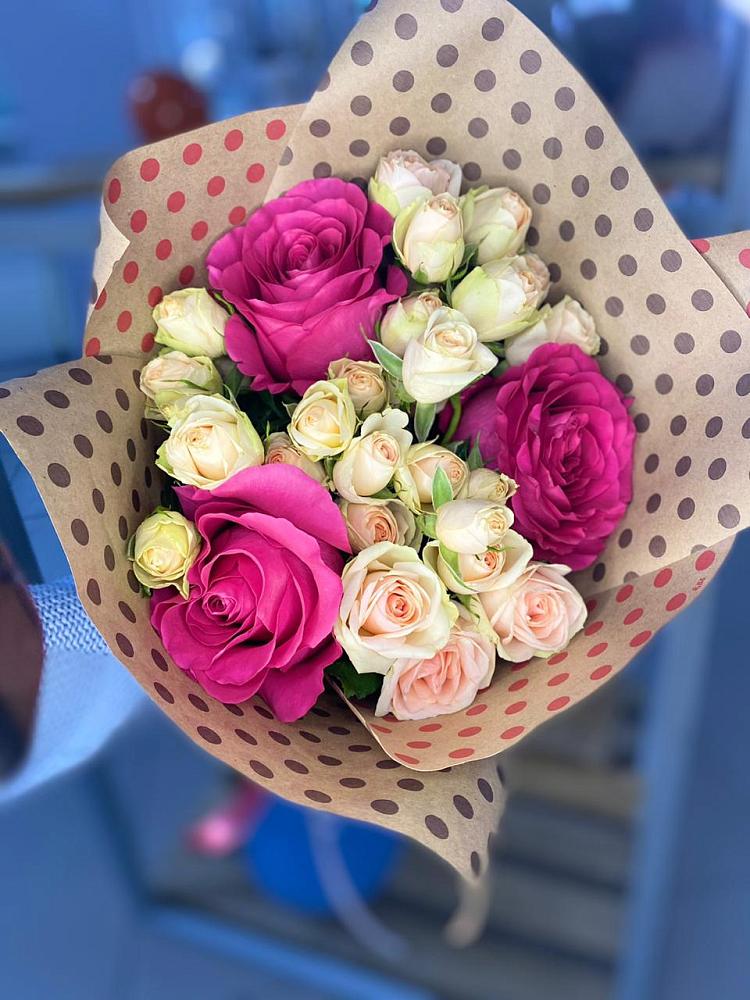 Букет цветов из: Розы в Липках