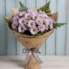 Букет цветов из:  Хризантемы в Липках