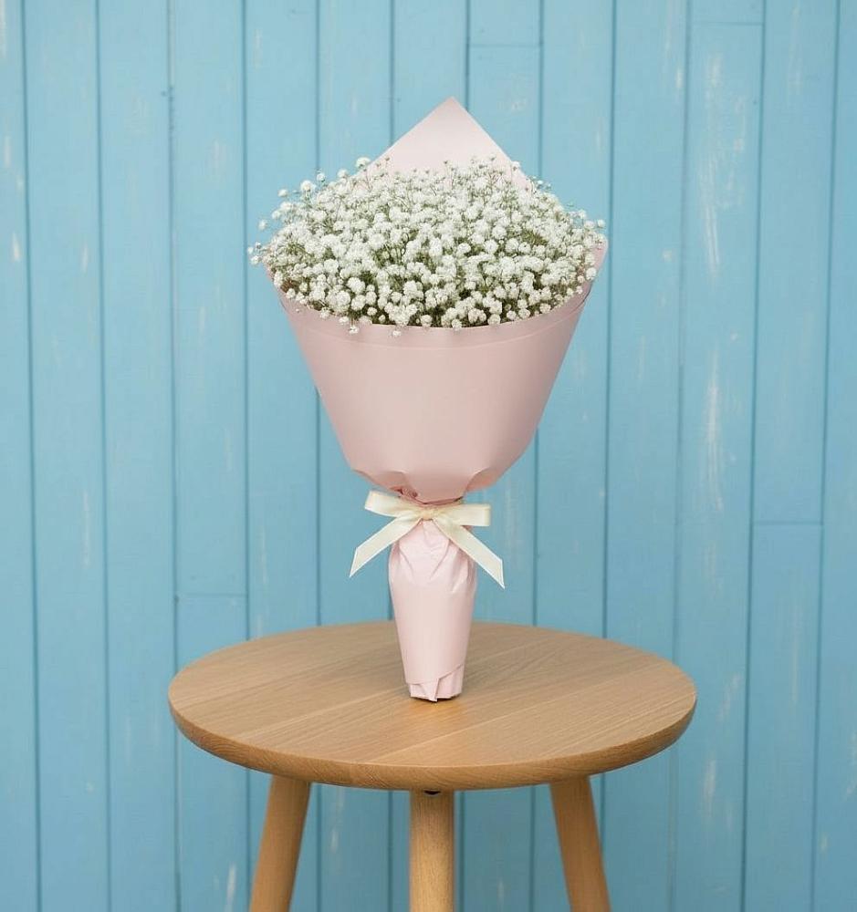 Букет цветов из: Гипсофила в Липках