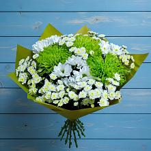 Букет цветов из:  Хризантемы в Липках