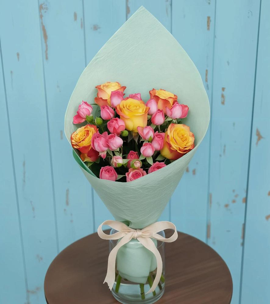 Букет цветов из: Розы в Липках