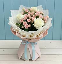 Букет цветов из:  Розы в Липках