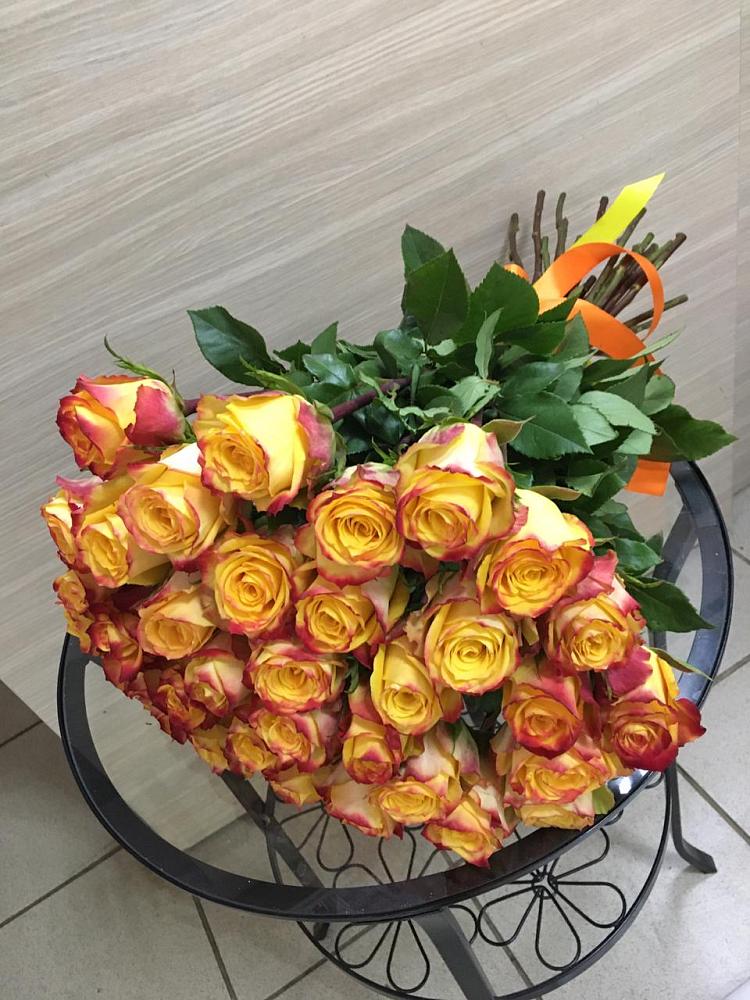 Букет Желтые розы в Липках