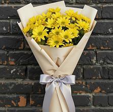 Букет цветов из:  Хризантемы в Липках