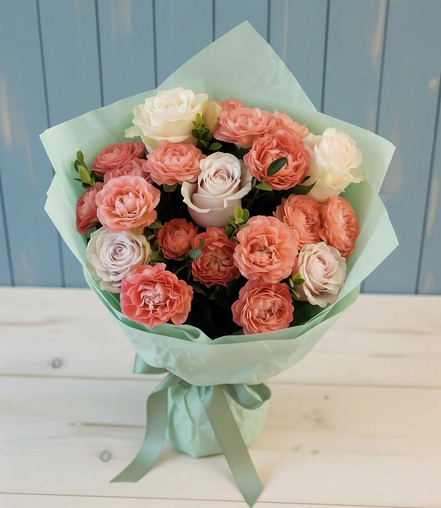 Букет цветов из: Розы в Липках