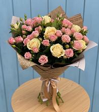 Букет цветов из:  Розы в Липках