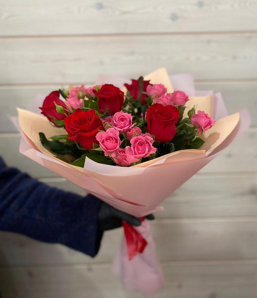 Букет цветов из: Розы в Липках